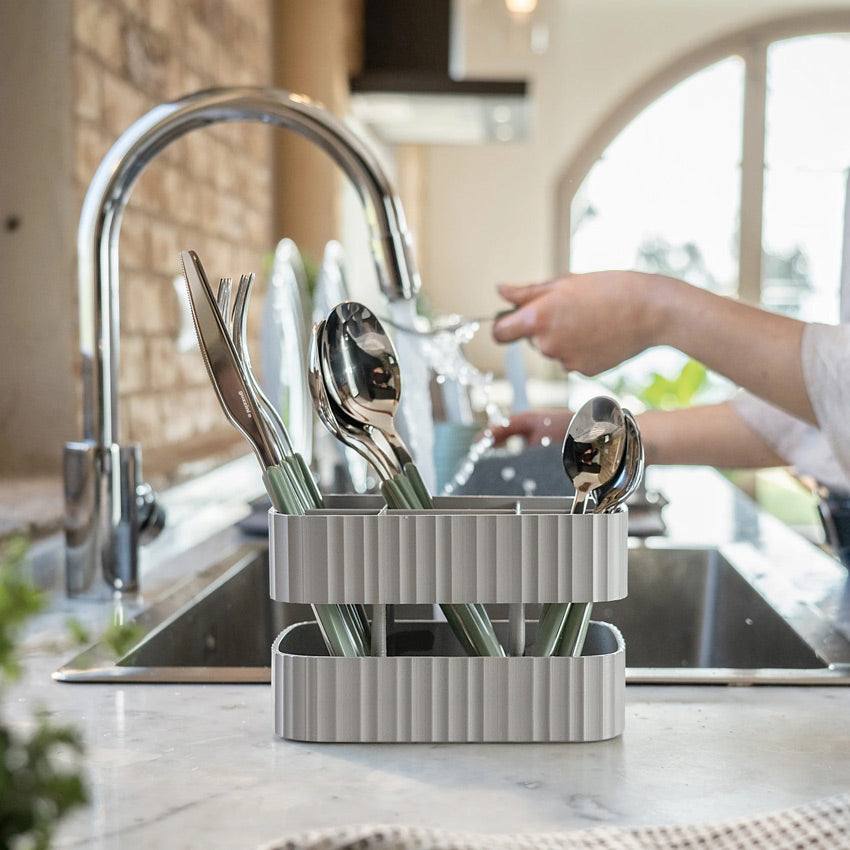Tidy & Safe Sink Caddy - Grey