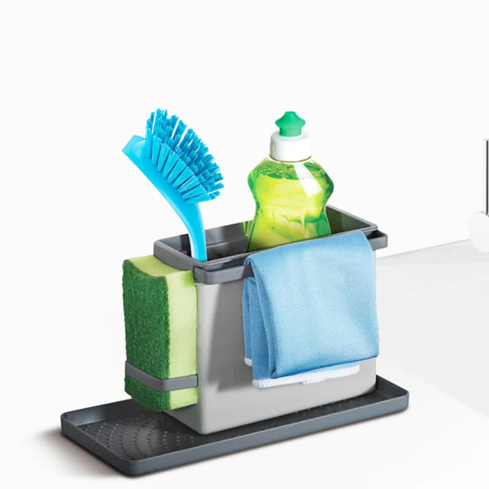 Tidytex Kitchen Sink Organizer - Grey - Image 3