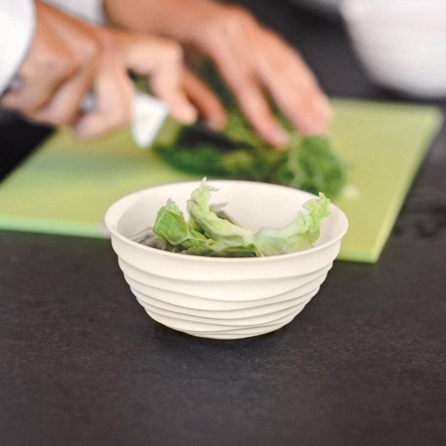 Tierra Bowls Small, Set of 2 - Milk White - Image 4