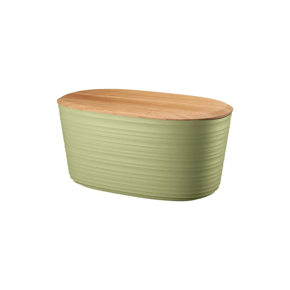 Tierra Bread Box With Board Large - Light Green - Image 3