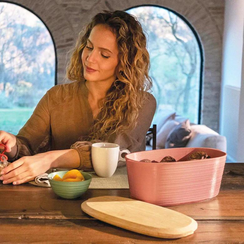 Tierra Bread Box - Terracotta Red - Image 3
