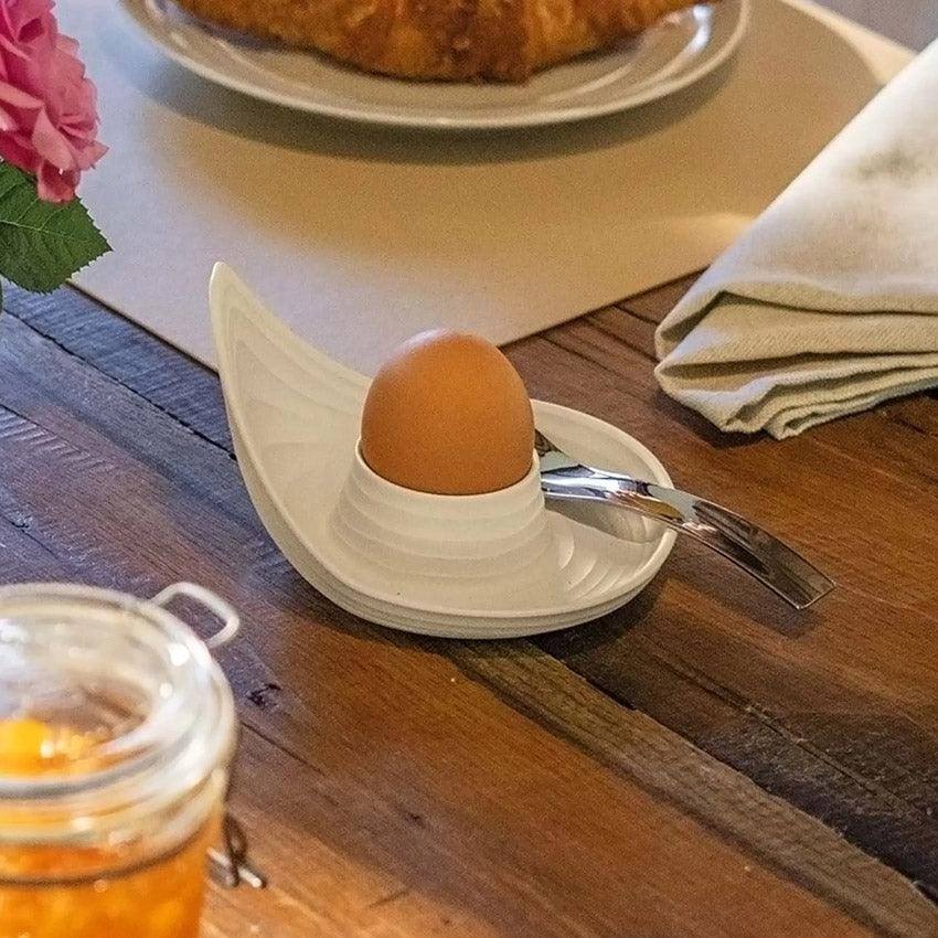Tierra Egg Holders, Set of 2 - Milk White - Image 6