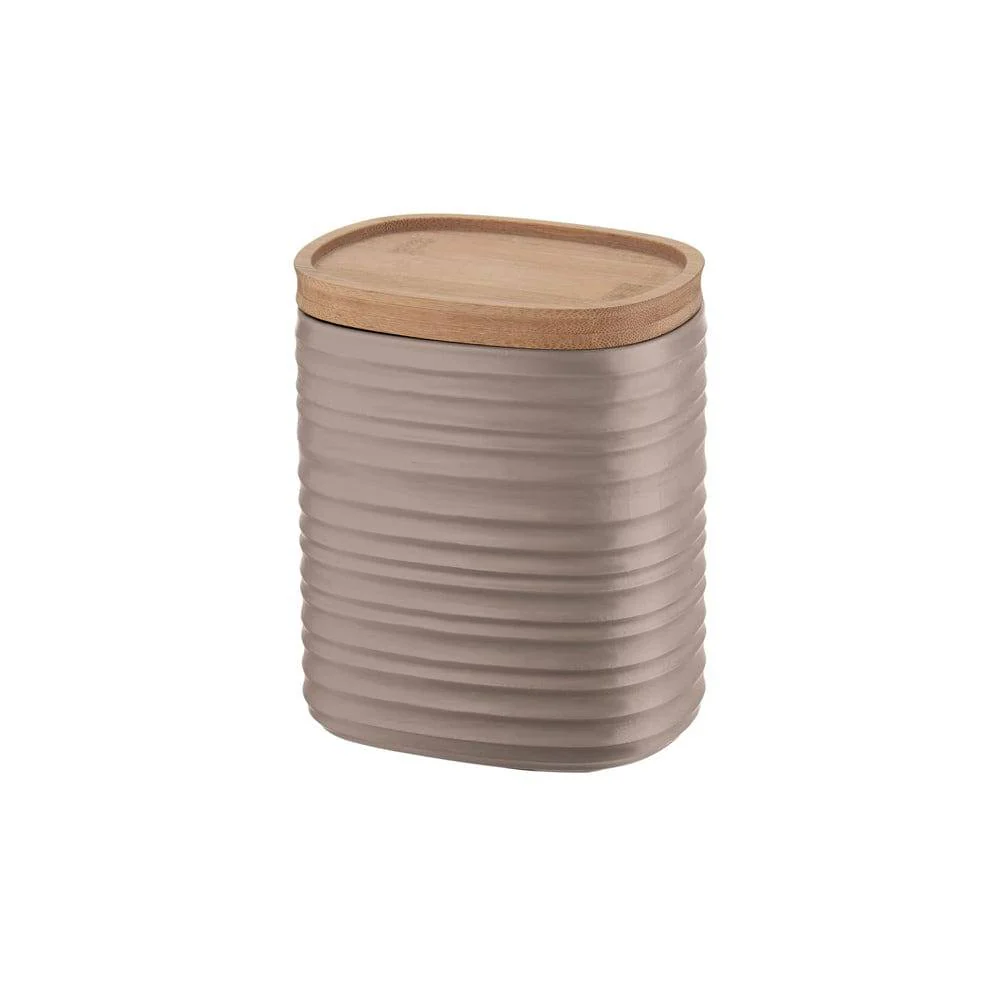 Tierra Storage Jar Medium - Taupe - Image 3