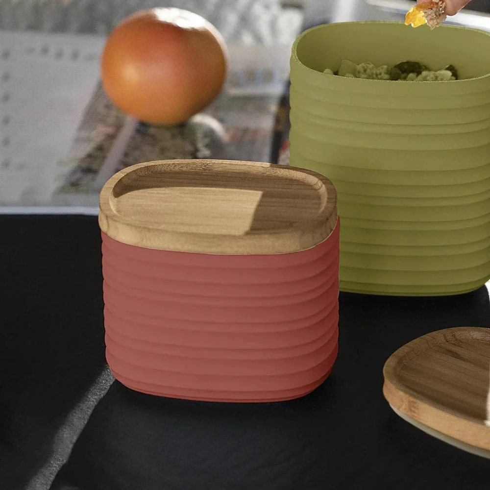 Tierra Storage Jars Small, Set of 3 - Colourful - Image 2