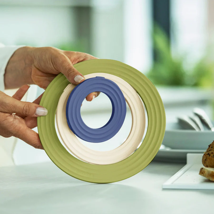 Tierra 3-in-1 Ring Trivets - Avocado Green - Image 6