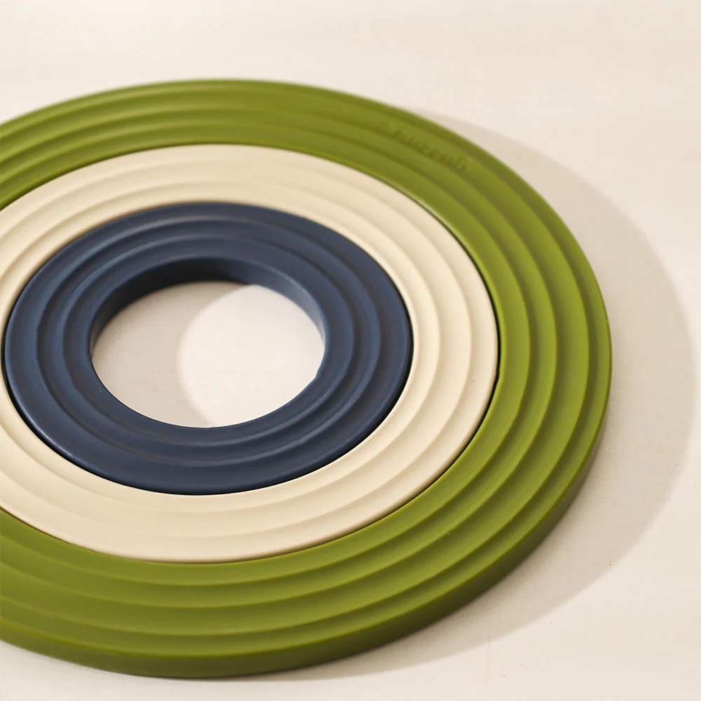 Tierra 3-in-1 Ring Trivets - Avocado Green - Image 7