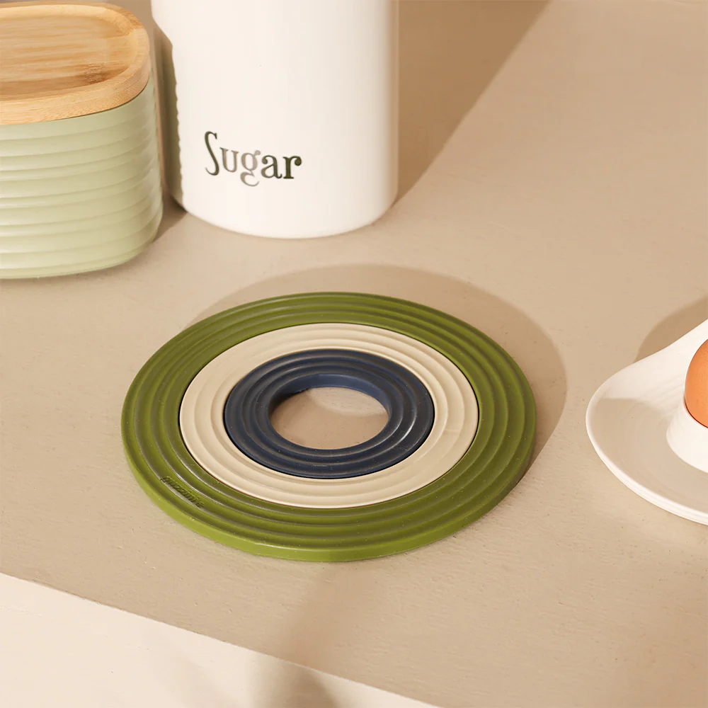 Tierra 3-in-1 Ring Trivets - Avocado Green - Image 8