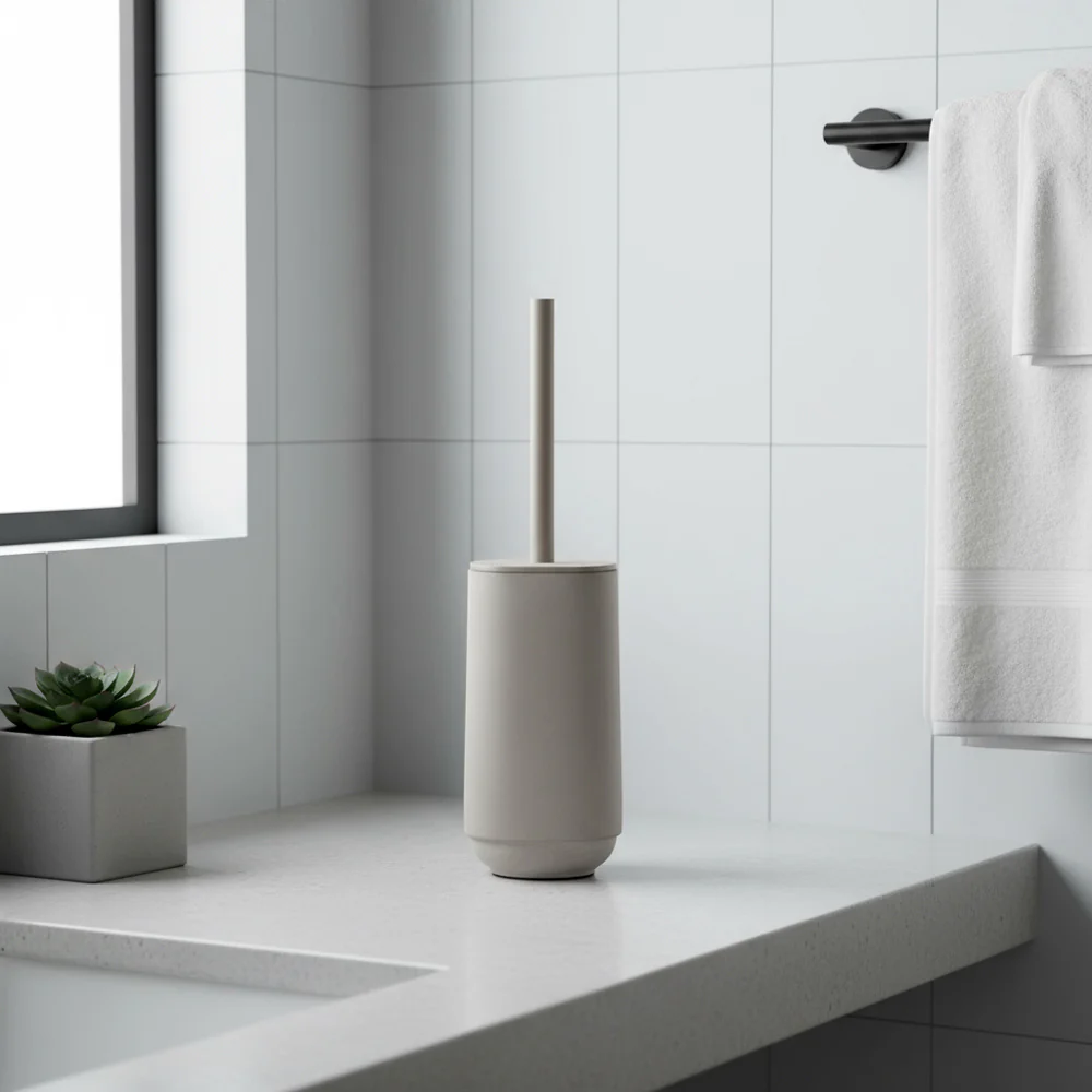 Time Toilet Brush - Concrete - Image 2