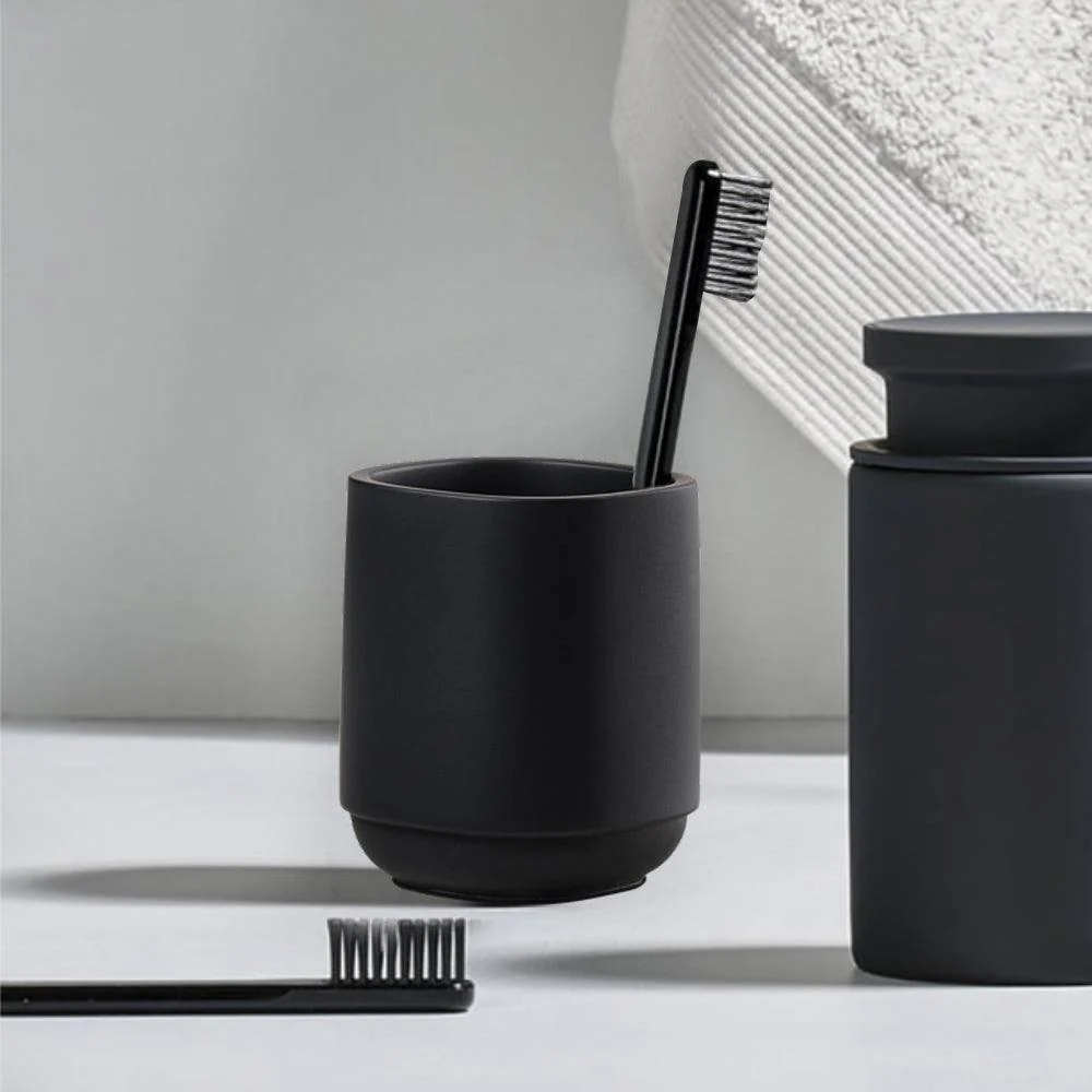 Time Toothbrush Tumbler - Black - Image 4