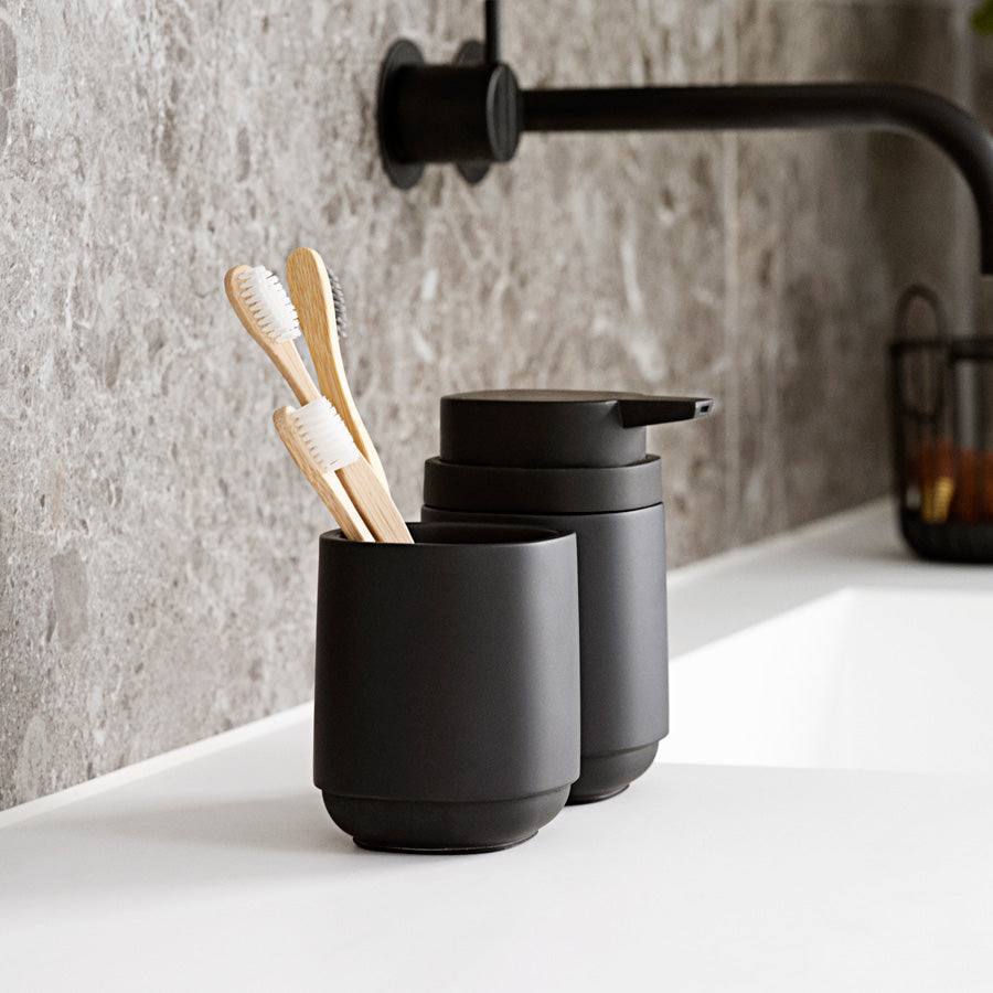 Time Toothbrush Tumbler - Black - Image 5