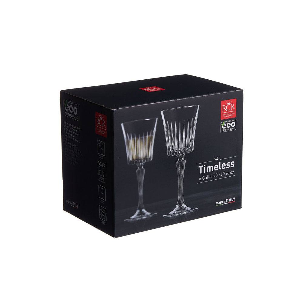 Timeless White Wine Glasses 230ml, Set of 6 - Image 8