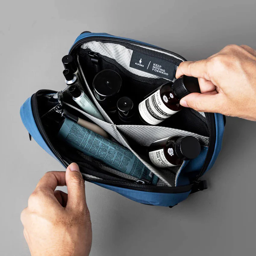 Toiletry Bag - Axoflux Blue - Image 4
