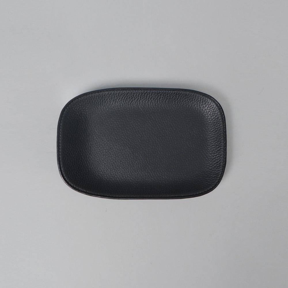 Tokyo Leather Tray Medium - Black - Image 3