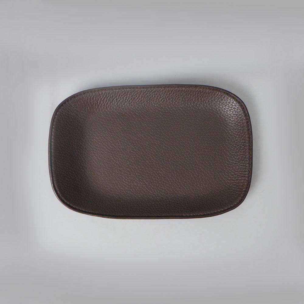 Tokyo Leather Tray Medium - Brown - Image 4