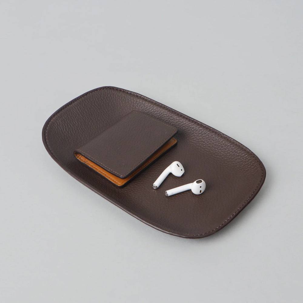 Tokyo Leather Tray Medium - Brown - Image 7