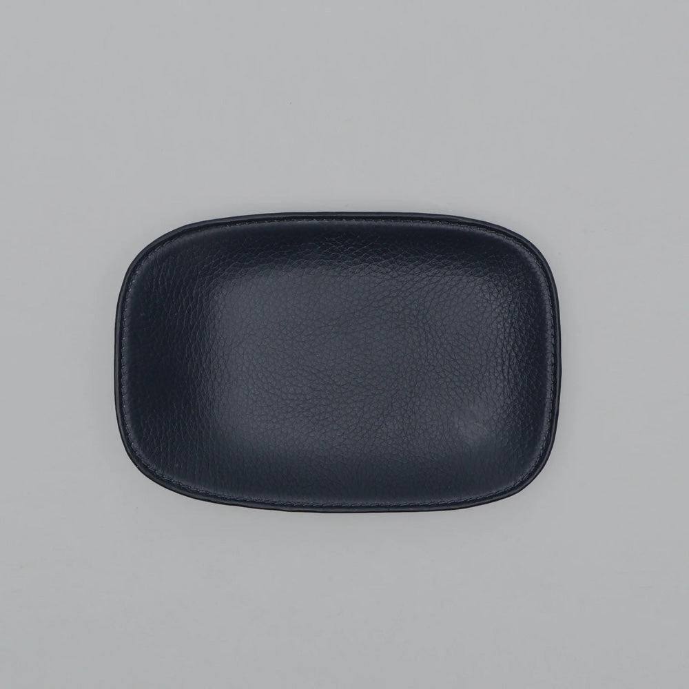 Tokyo Leather Tray Small - Navy - Image 4