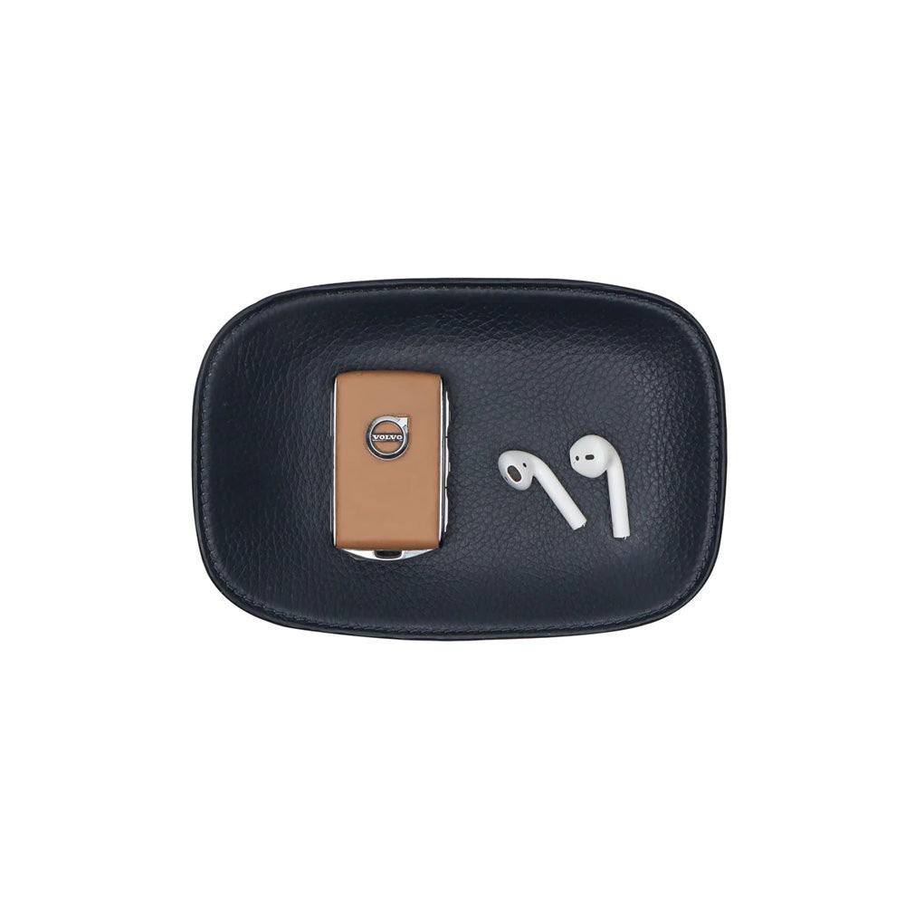 Tokyo Leather Tray Small - Navy - Image 5