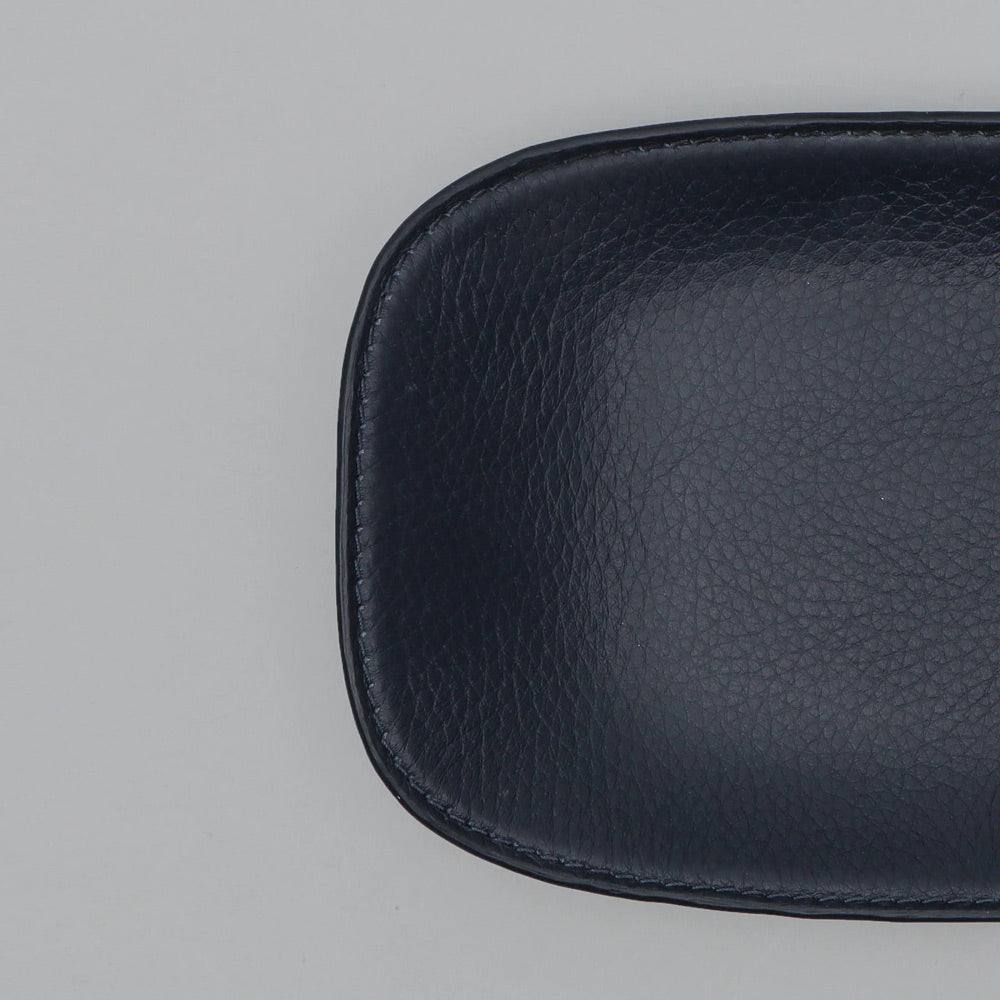 Tokyo Leather Tray Small - Navy - Image 6