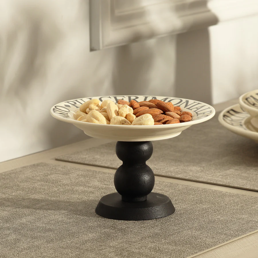 Tosca Elevated Serving Plate Small - Cream - Image 7