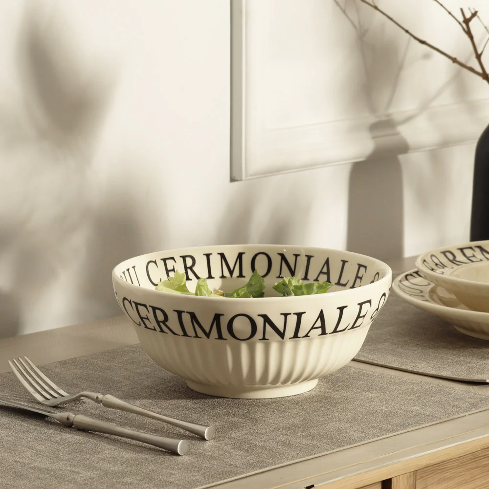 Tosca Serving Bowl - Cream - Image 10
