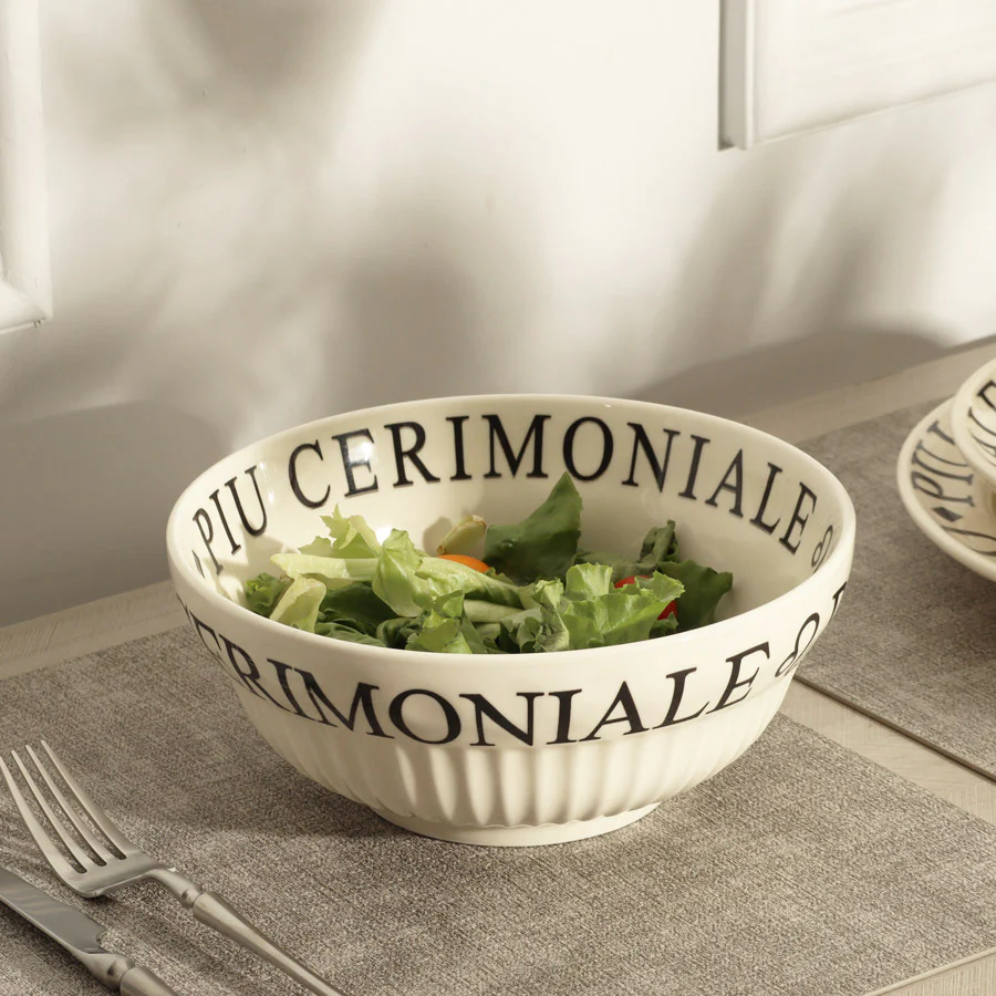 Tosca Serving Bowl - Cream - Image 11
