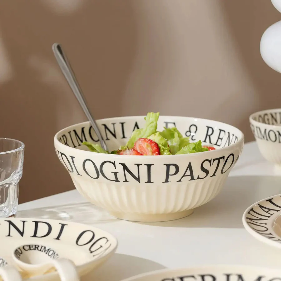 Tosca Serving Bowl - Cream - Image 12