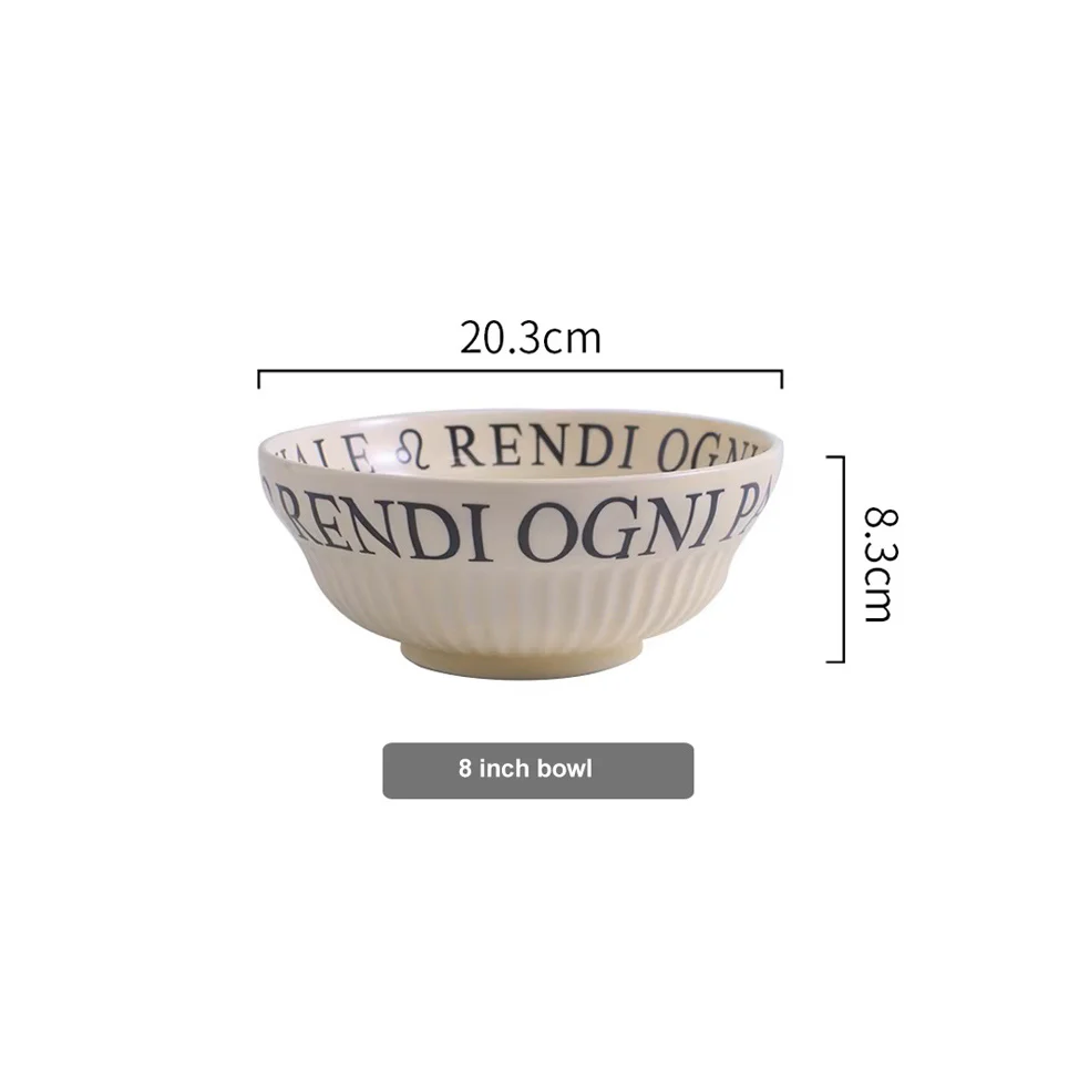 Tosca Serving Bowl - Cream - Image 13