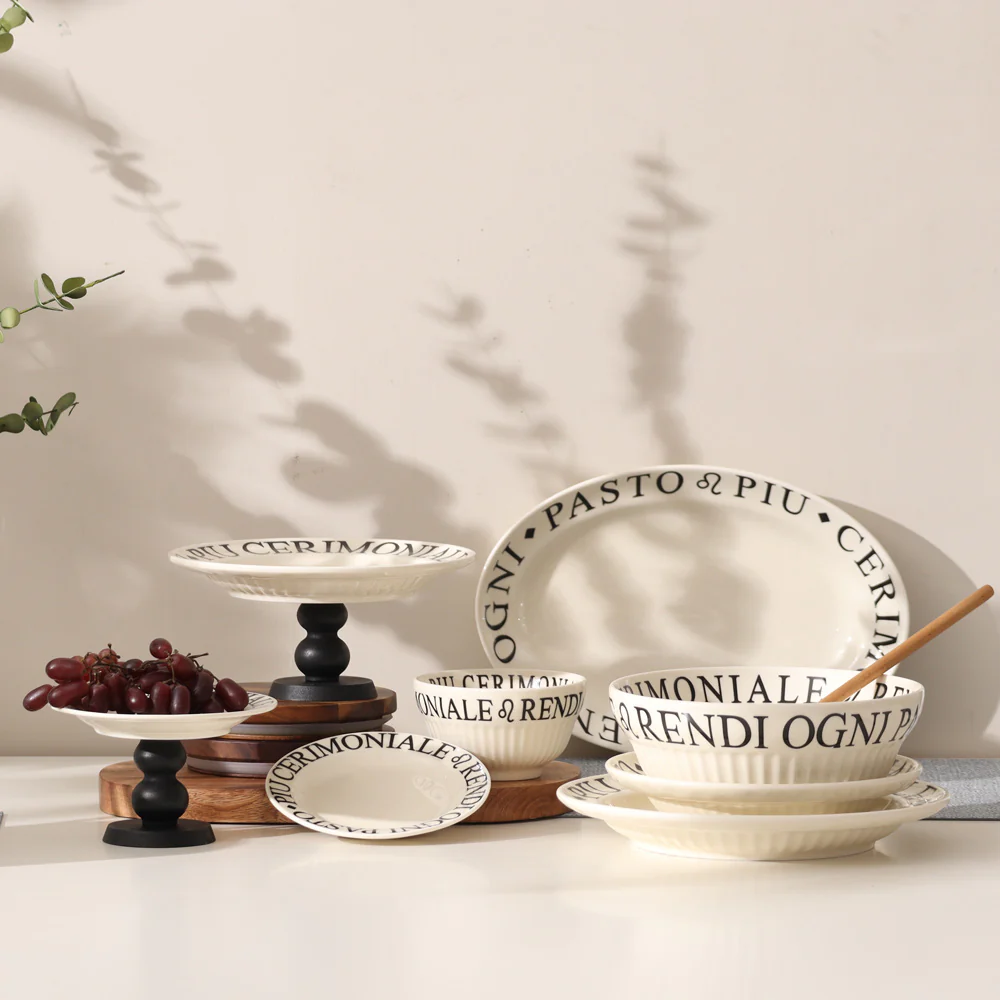 Tosca Serving Bowl - Cream - Image 18