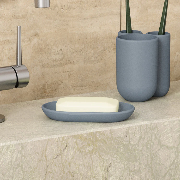 Touch Soap Dish - Blue - Image 3
