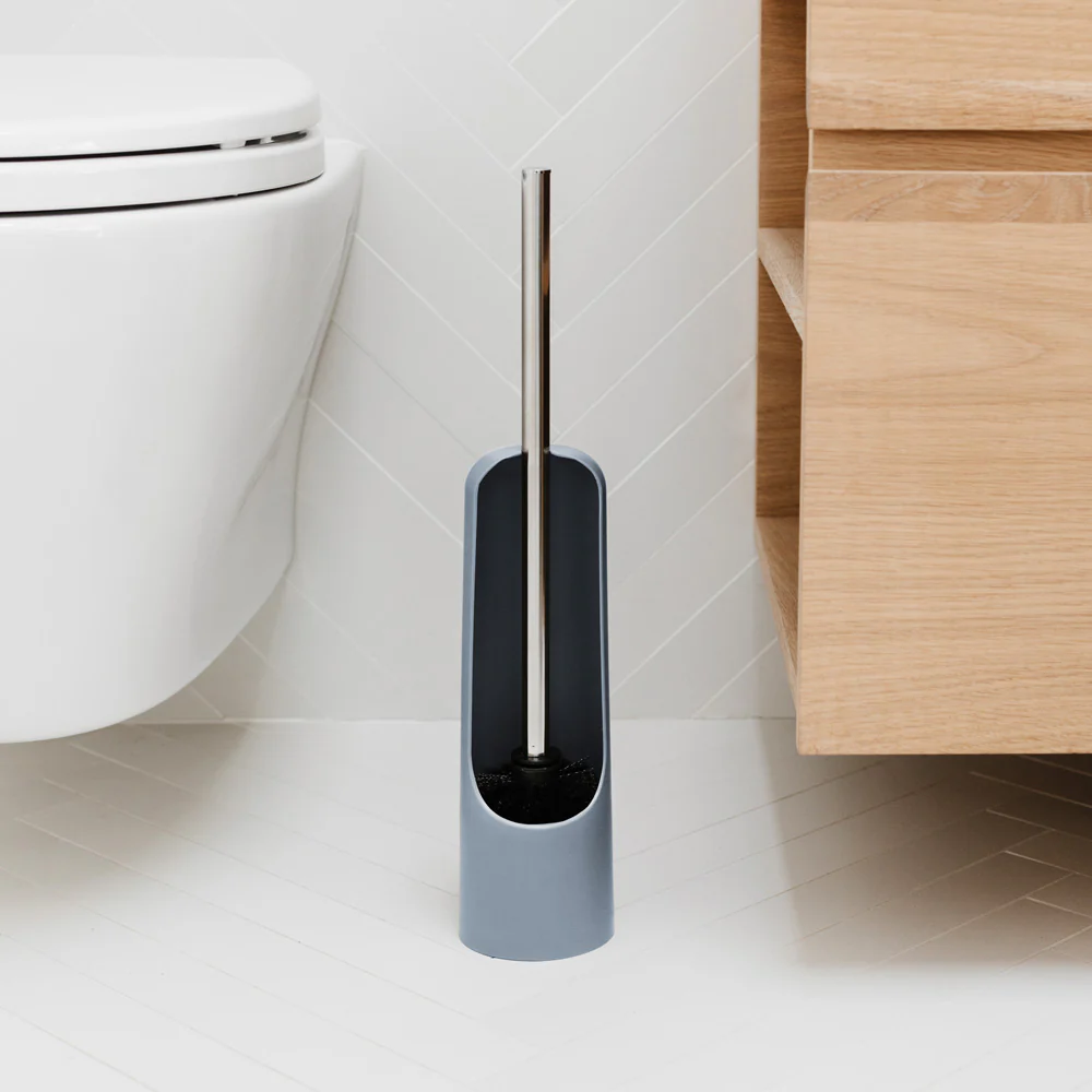 Touch Toilet Brush - Blue - Image 4