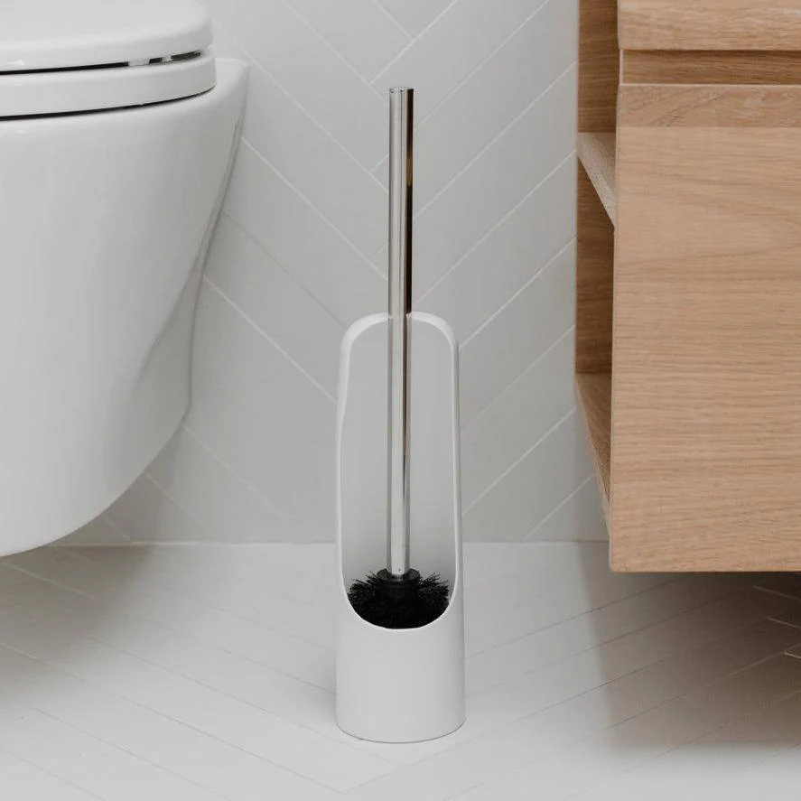Touch Toilet Brush - White