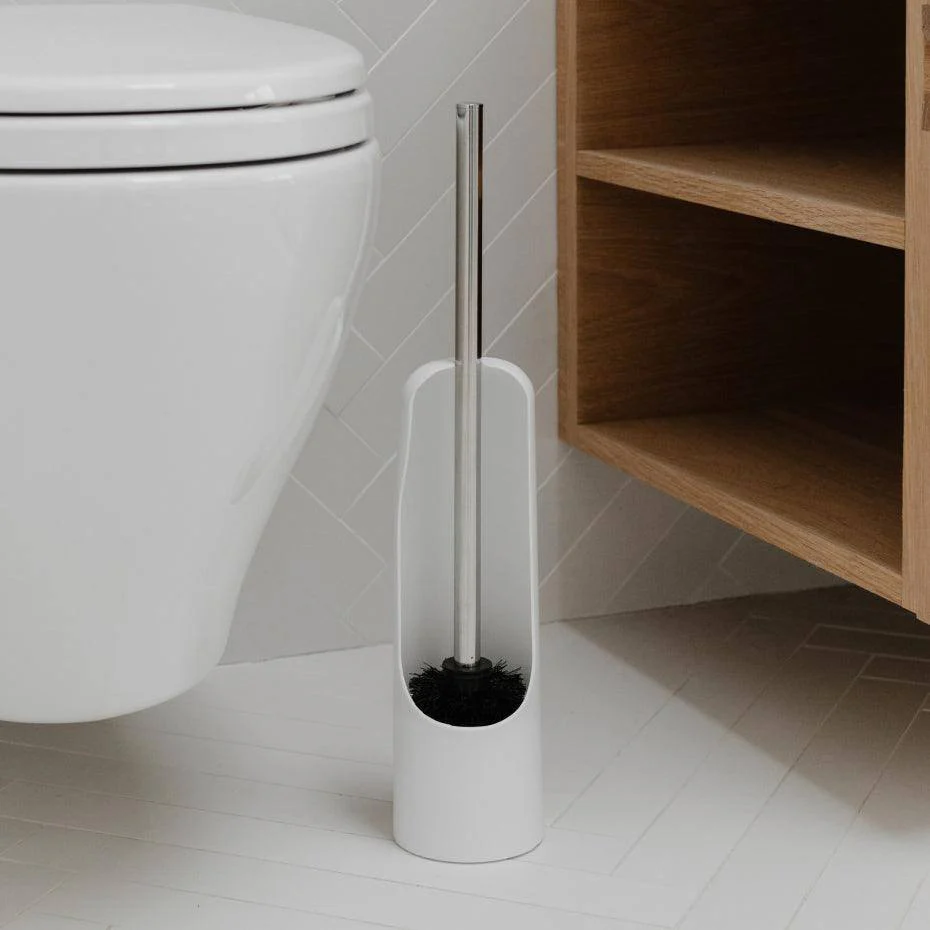 Touch Toilet Brush - White - Image 4