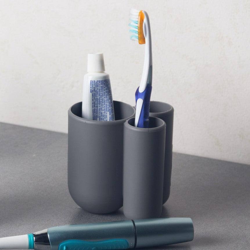Touch Toothbrush Holder - Grey - Image 3