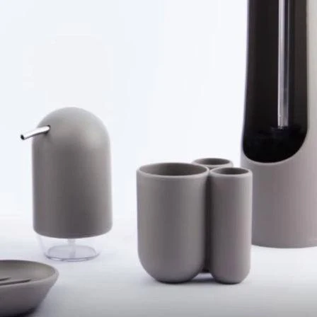 Touch Toothbrush Holder - Grey - Image 5