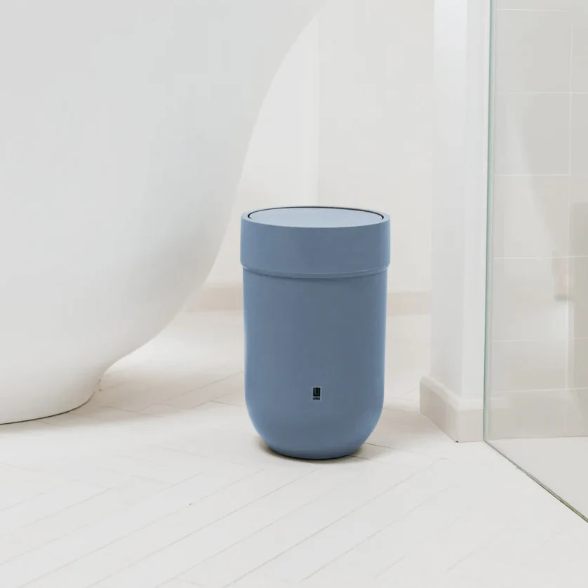 Touch Wastecan with Lid 6L - Blue - Image 6
