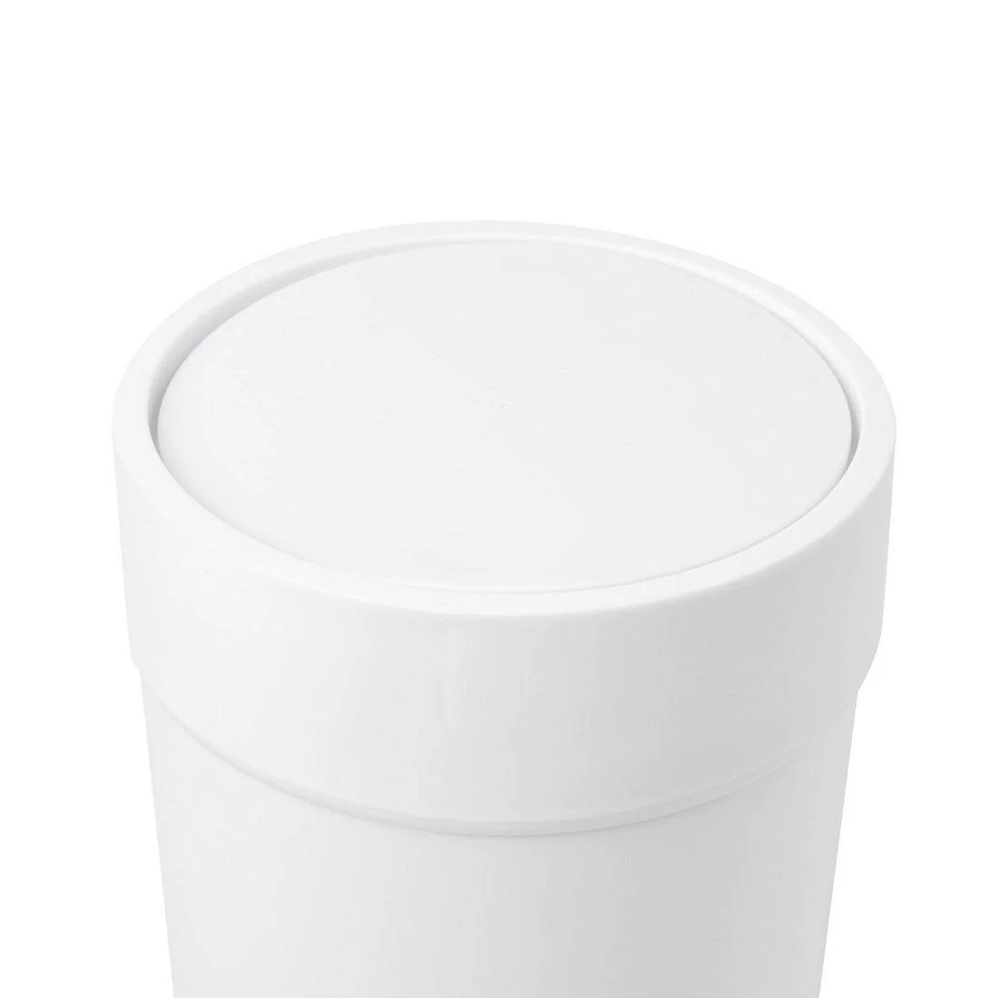 Touch Wastecan with Lid 6L - White - Image 3
