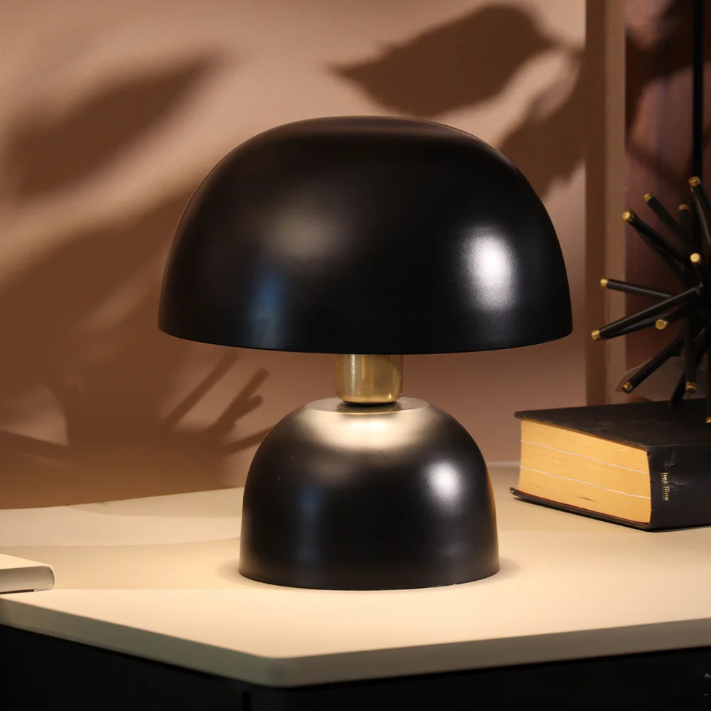 Toulouse Table Lamp Small - Black Gold - Image 4