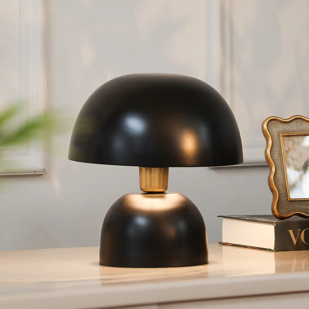 Toulouse Table Lamp Small - Black Gold - Image 5