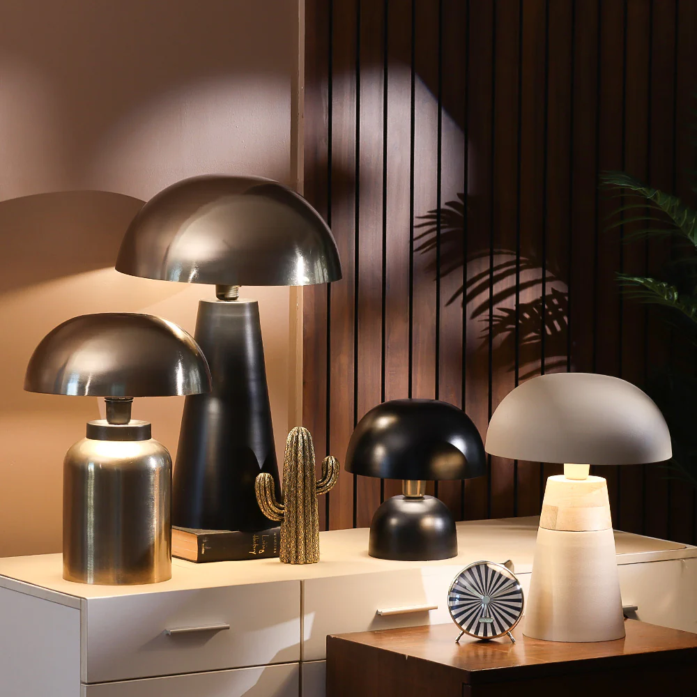 Toulouse Table Lamp Small - Black Gold - Image 6