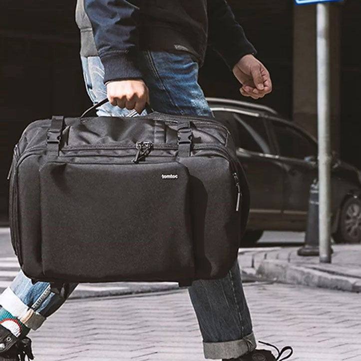 Large Travel Backpack 40L - Black - Image 10