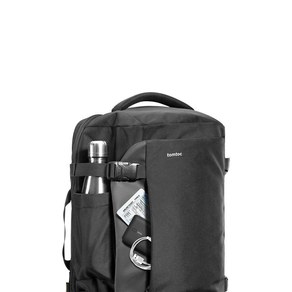 Large Travel Backpack 40L - Black - Image 11