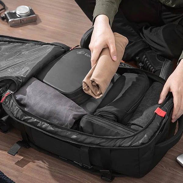Large Travel Backpack 40L - Black - Image 3
