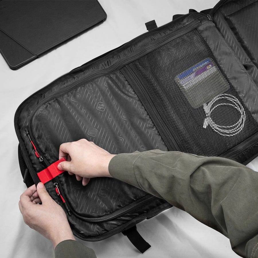 Large Travel Backpack 40L - Black - Image 5