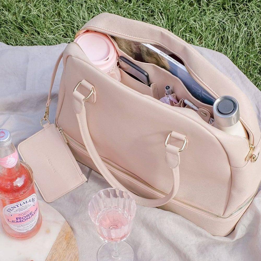 Travel Handbag Large - Blush Pink - Image 11