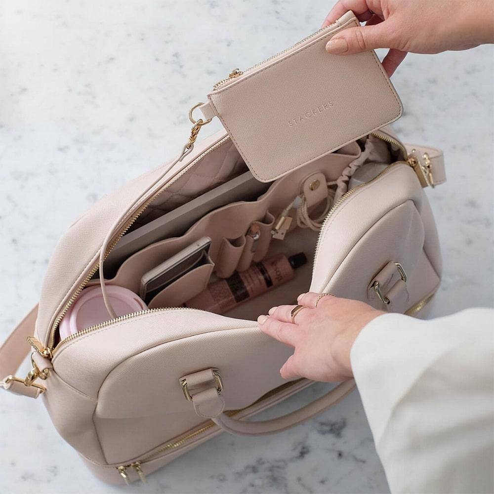 Travel Handbag Large - Blush Pink - Image 4