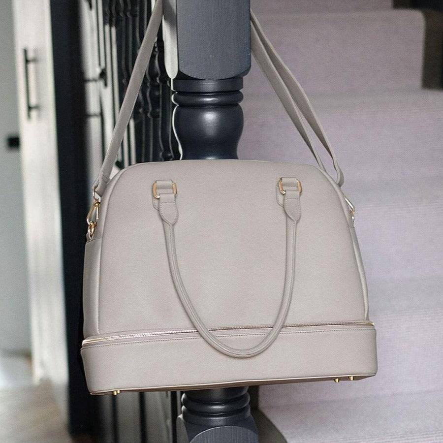 Travel Handbag Large - Taupe