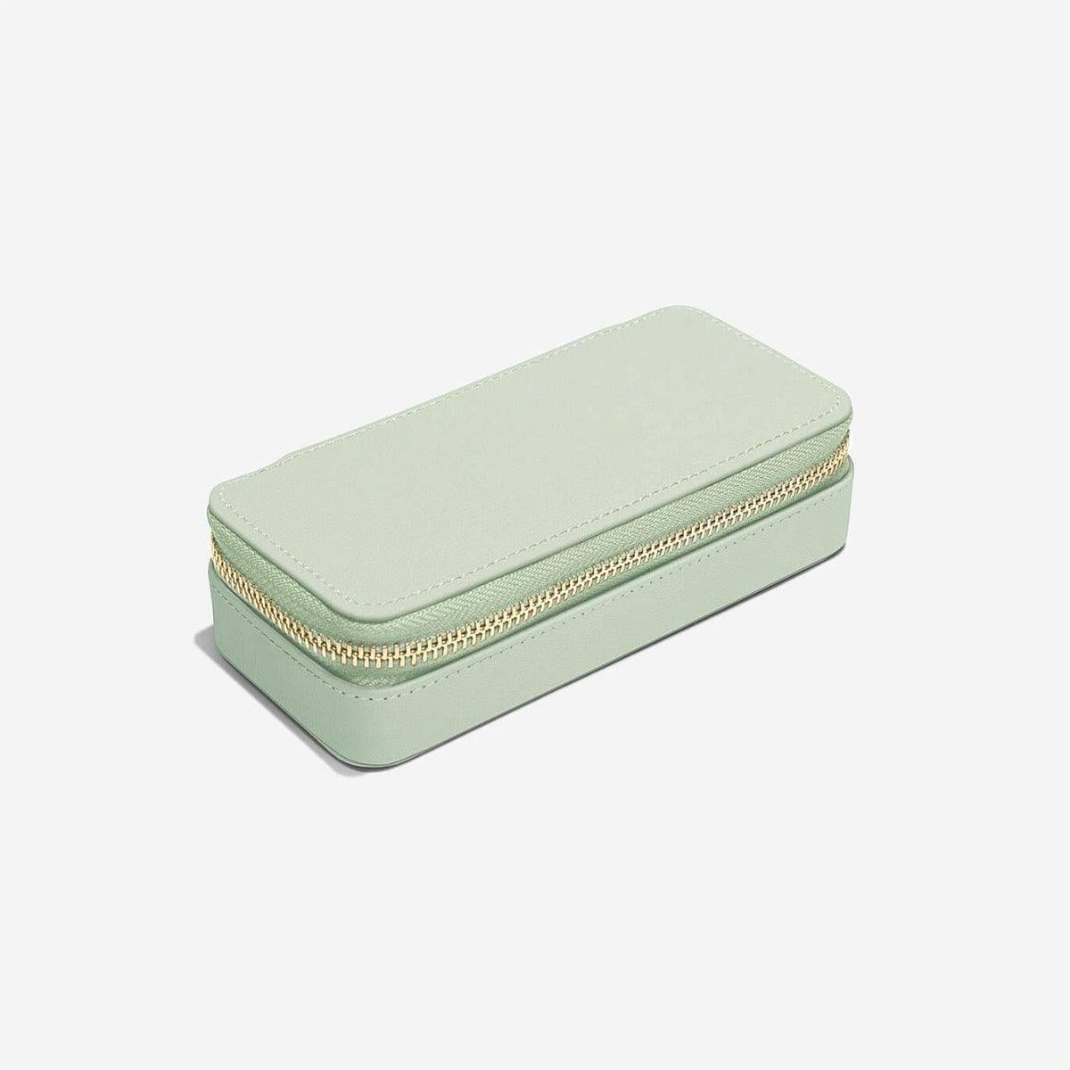 Travel Jewellery Pouch Medium - Sage Green - Image 2