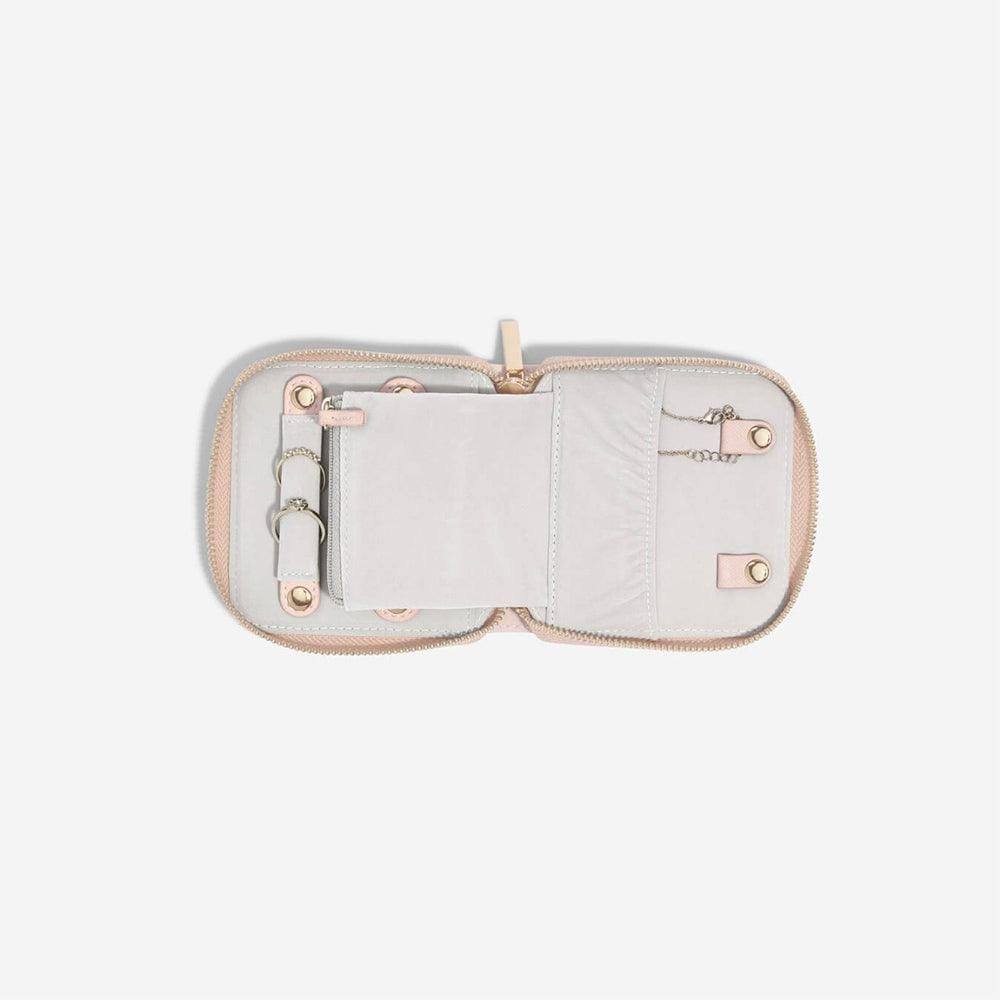 Travel Jewellery Roll Small - Blush Pink - Image 4