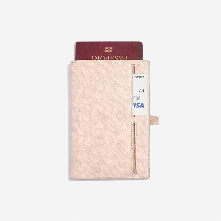 Travel Passport Sleeve - Blush Pink - Image 2