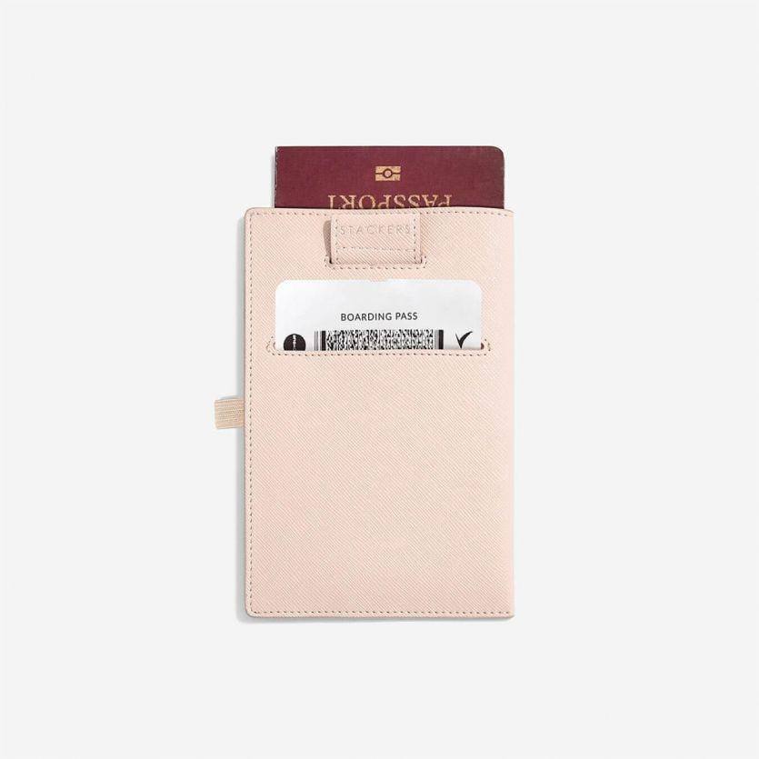 Travel Passport Sleeve - Blush Pink - Image 3